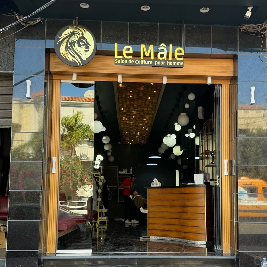 Façade du salon Le Mâle